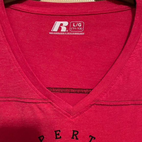 RUSSEL~LOUISIANA RED TEE~LG-11-13 - Picture 3 of 7